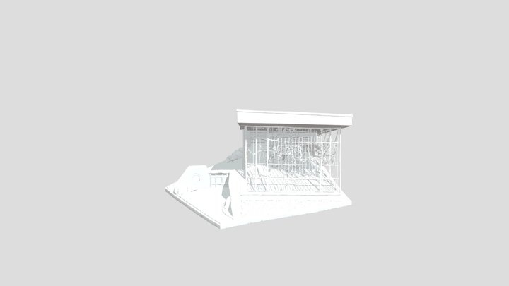 Modern Architectural Scale Model GEO 3D Model