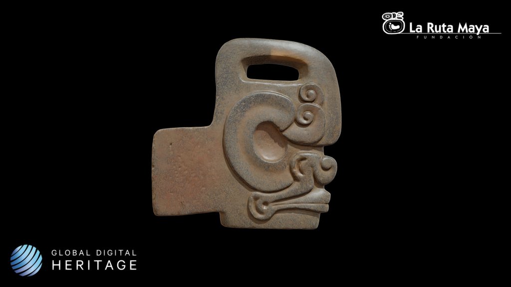 Bifacial zoomorphic Hacha