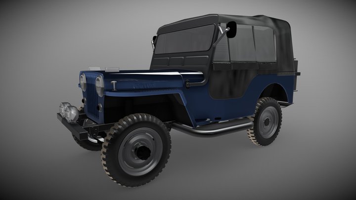 Willys1951 3D Model