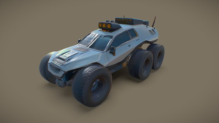 Rover Generated using AI 3D Model