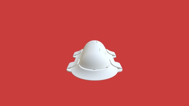 Smoke Alarm Concept 3D Model