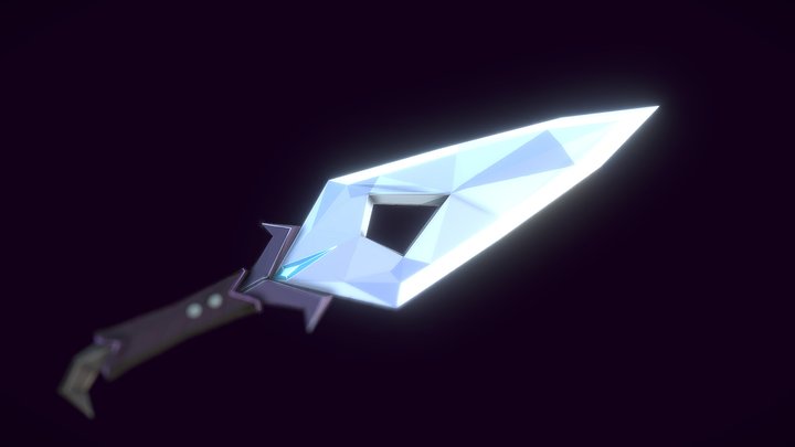 Akali K/DA ALL OUT  - Kunai 3D Model