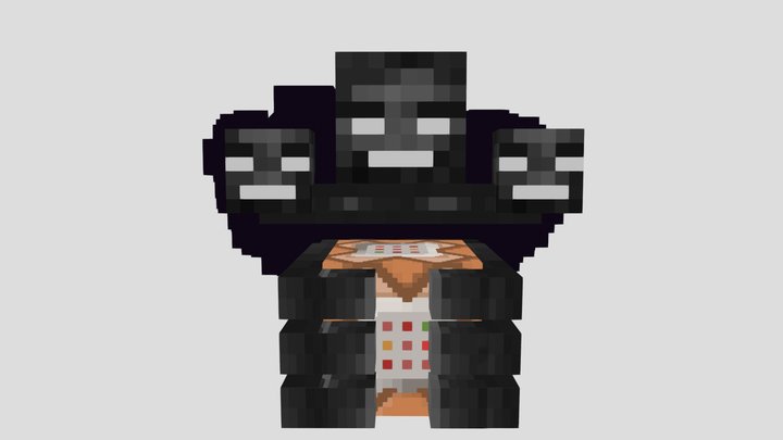 Wither storm phase 1 3D Model