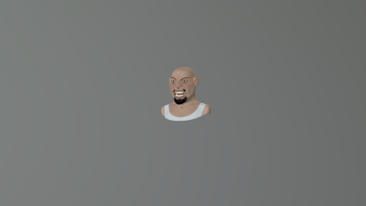 Angry_dude 3D Model