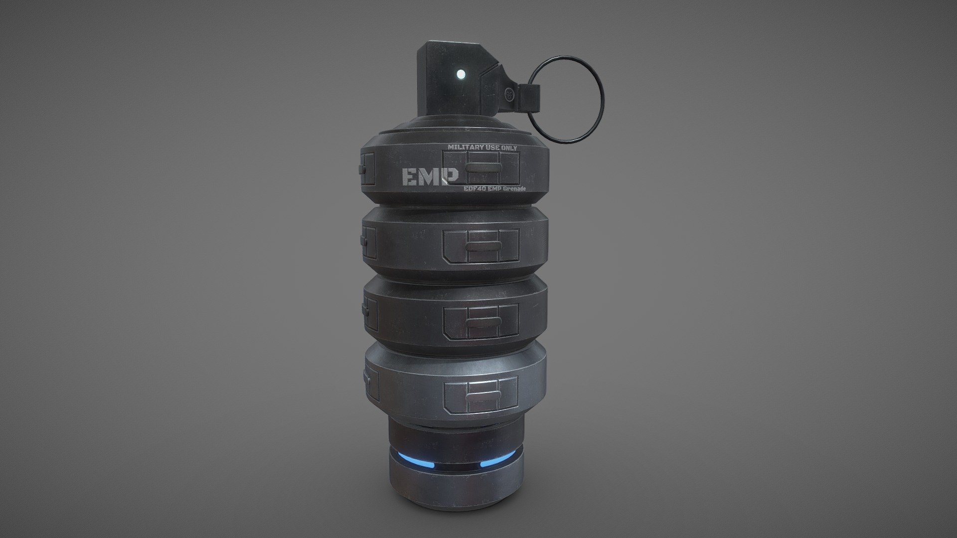 EMP Grenade - 3D model by Willy Chandra (@willychandra) [607080a ...