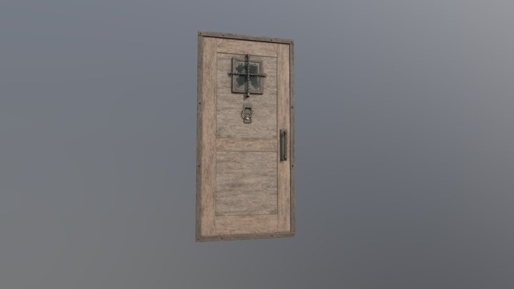 Old_Door 3D Model
