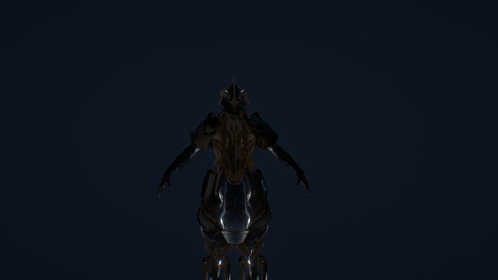 Hydroid "Poseidon" - Skin & Helmet 3D Model