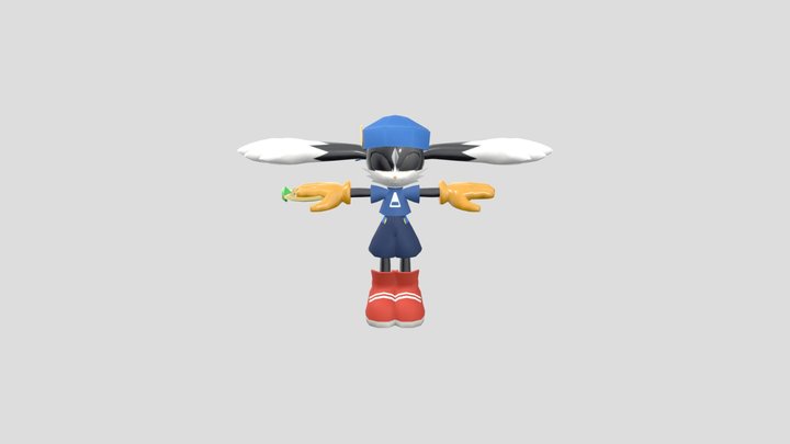 Klonoa 3D Model