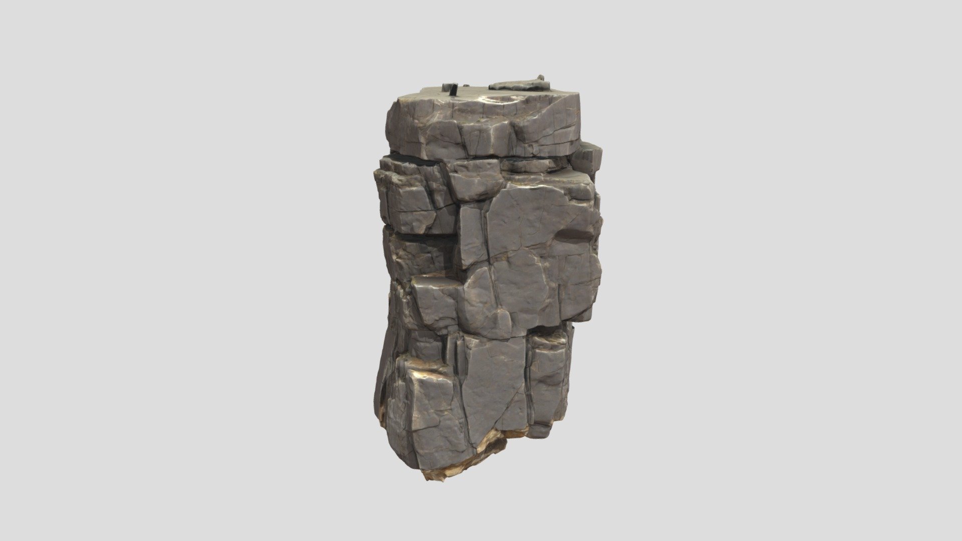Fragmented Monolith - 3D model by jasurx775 [6072a80] - Sketchfab