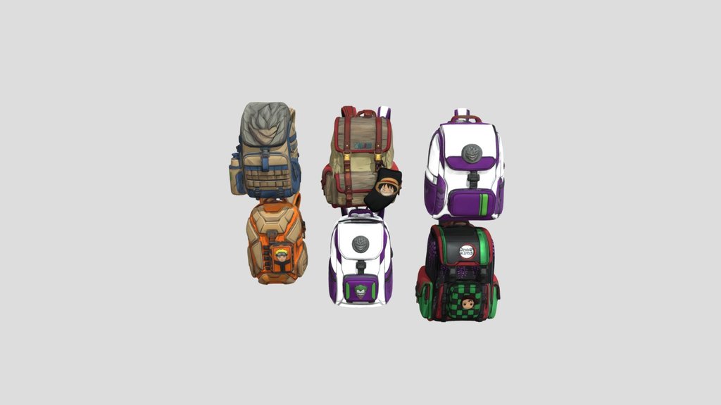 Anime Backpack Collection