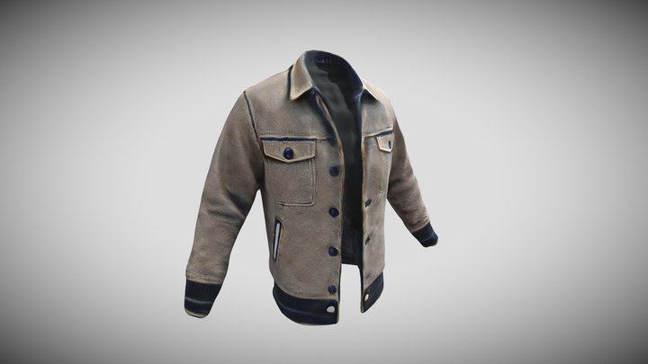 Designer Jacket – Kostenloses 3D-Modell STL