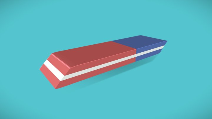 Eraser 3D Model
