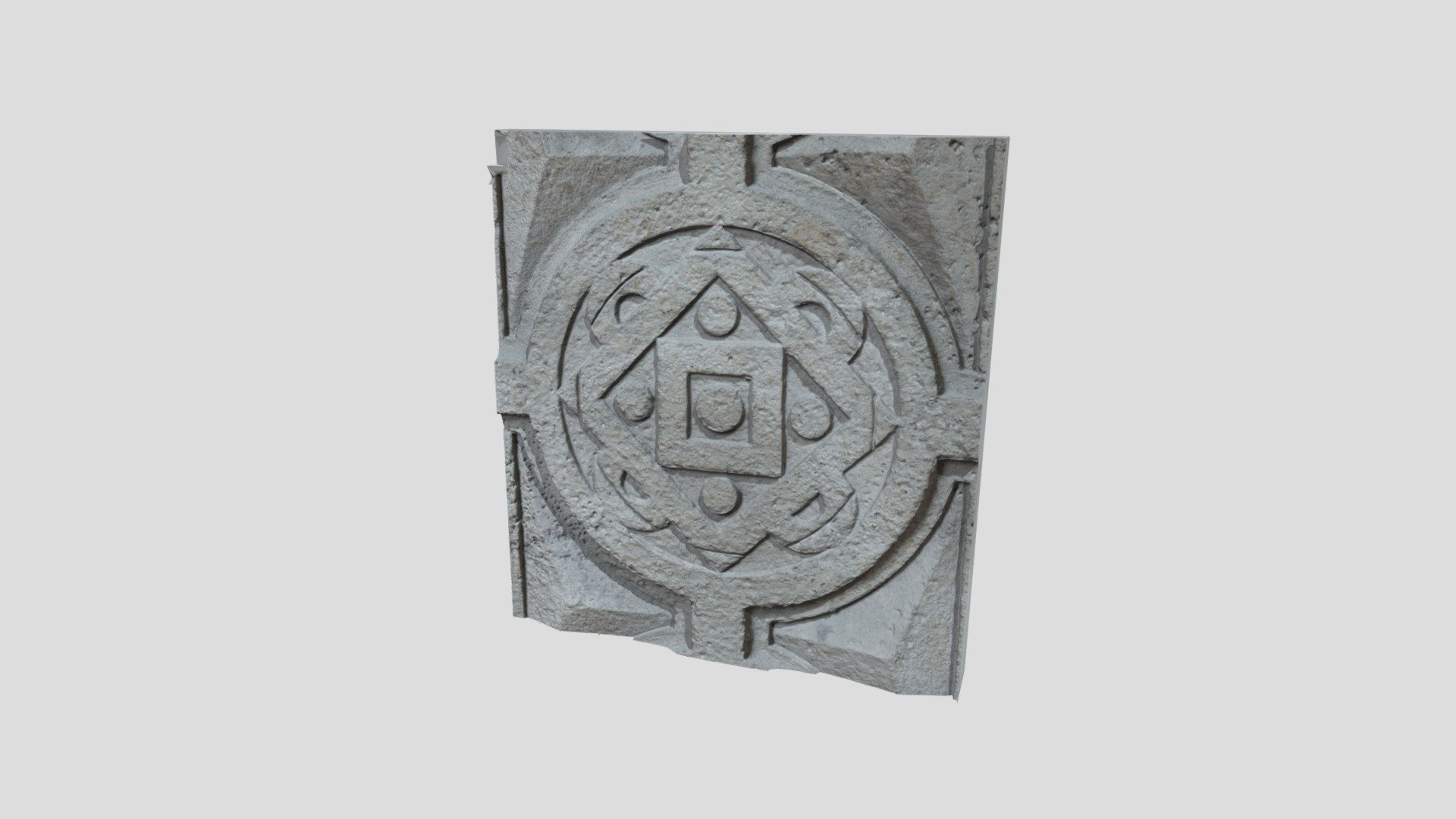 Cement block decoration