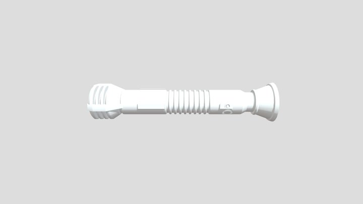 Lightsaber Hilt Concept 3D Model