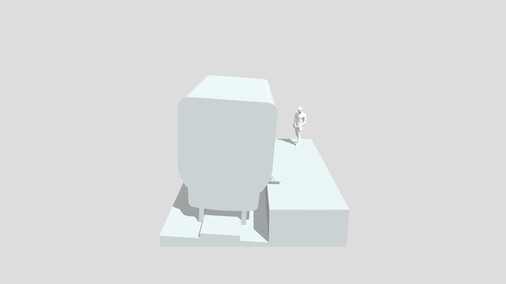 OXN Pl2 Double step vs potential deployable 3D Model