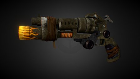 Pistol 3D Model