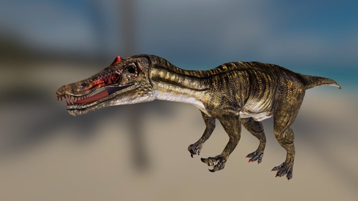 Baryonyx WIP 3 3D Model