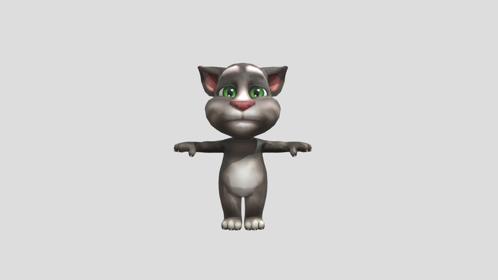 Talking Tom Models - A 3D model collection by foldiethecute - Sketchfab