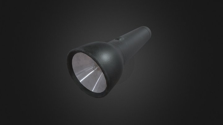 Flashlight 3D Model