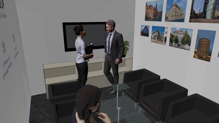 EMMD Raum 3D Model