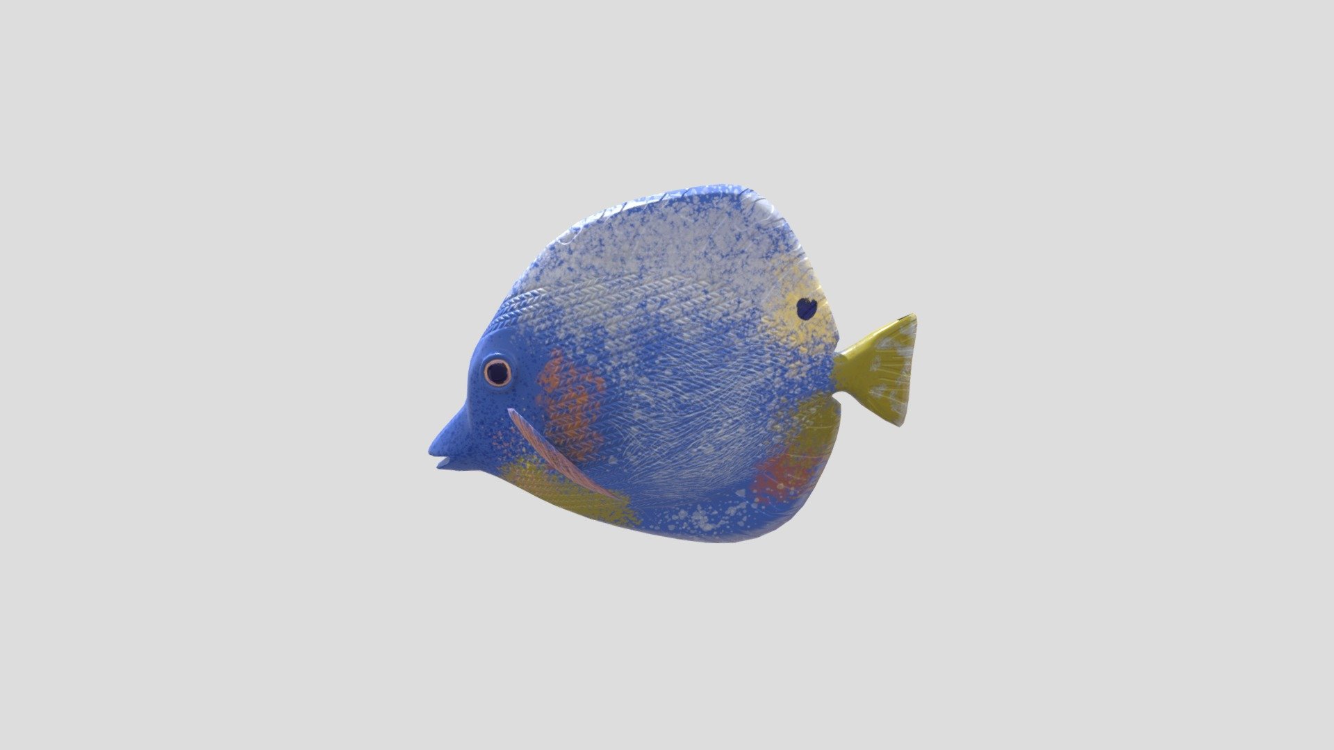 Lychalk Fish — Sketchfab embed 3D viewer