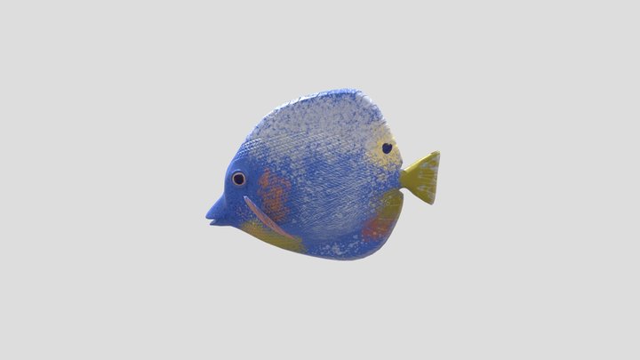 Lychalk Fish 3D Model