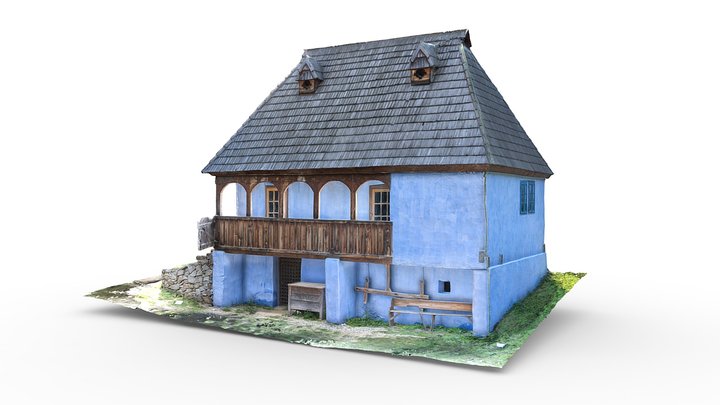 House of a gold miner in Corna, Alba county 3D Model