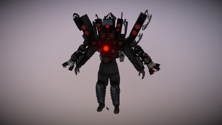 UPGRADED TITAN SPEAKERMAN (VIRLANCE) 3D Model