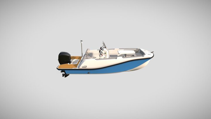 3D model of V2boats 50 3D Model