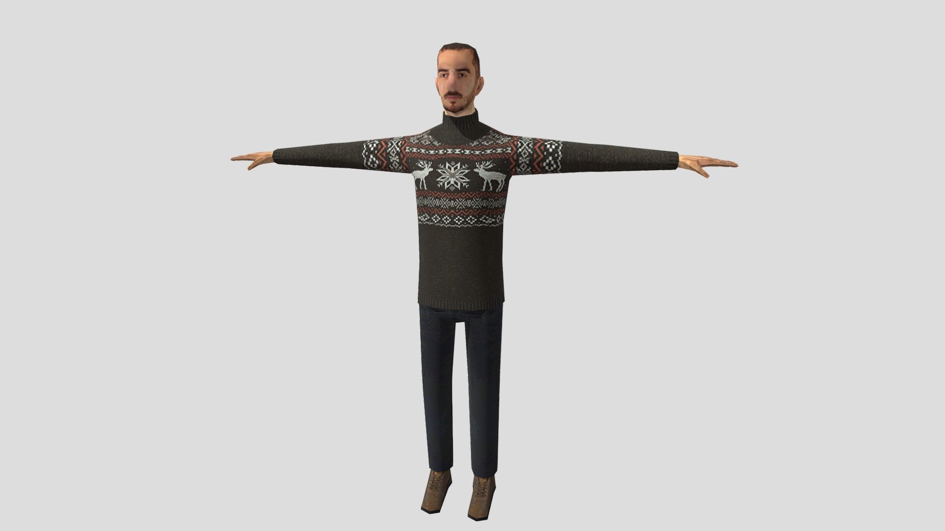 PSX Character Rigged - 3D model by Suffercord [6080247] - Sketchfab