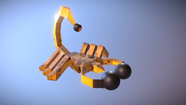 Scorpion TECH 3D Model