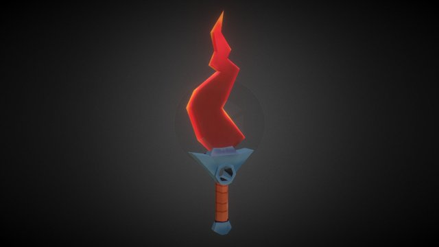 Thunder Sword 3D Model