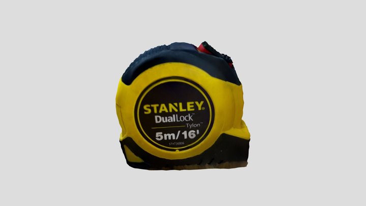 Stanley Tape Measure 3D Model