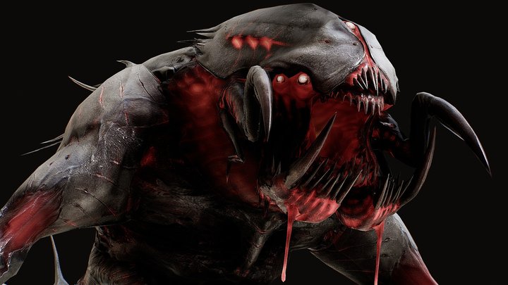 Seeker_Ue4 Mannequin  Rig 3D Model