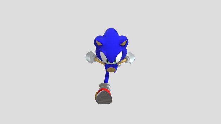 sonic-2-obj 3D Model
