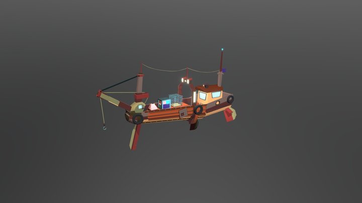 Praam for [xyz_school] 3D Model