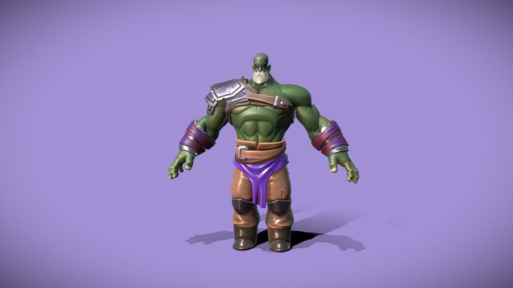 Kratos Remake 3D Model