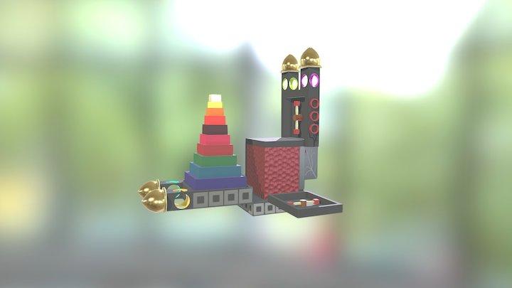 The Box 3D Model
