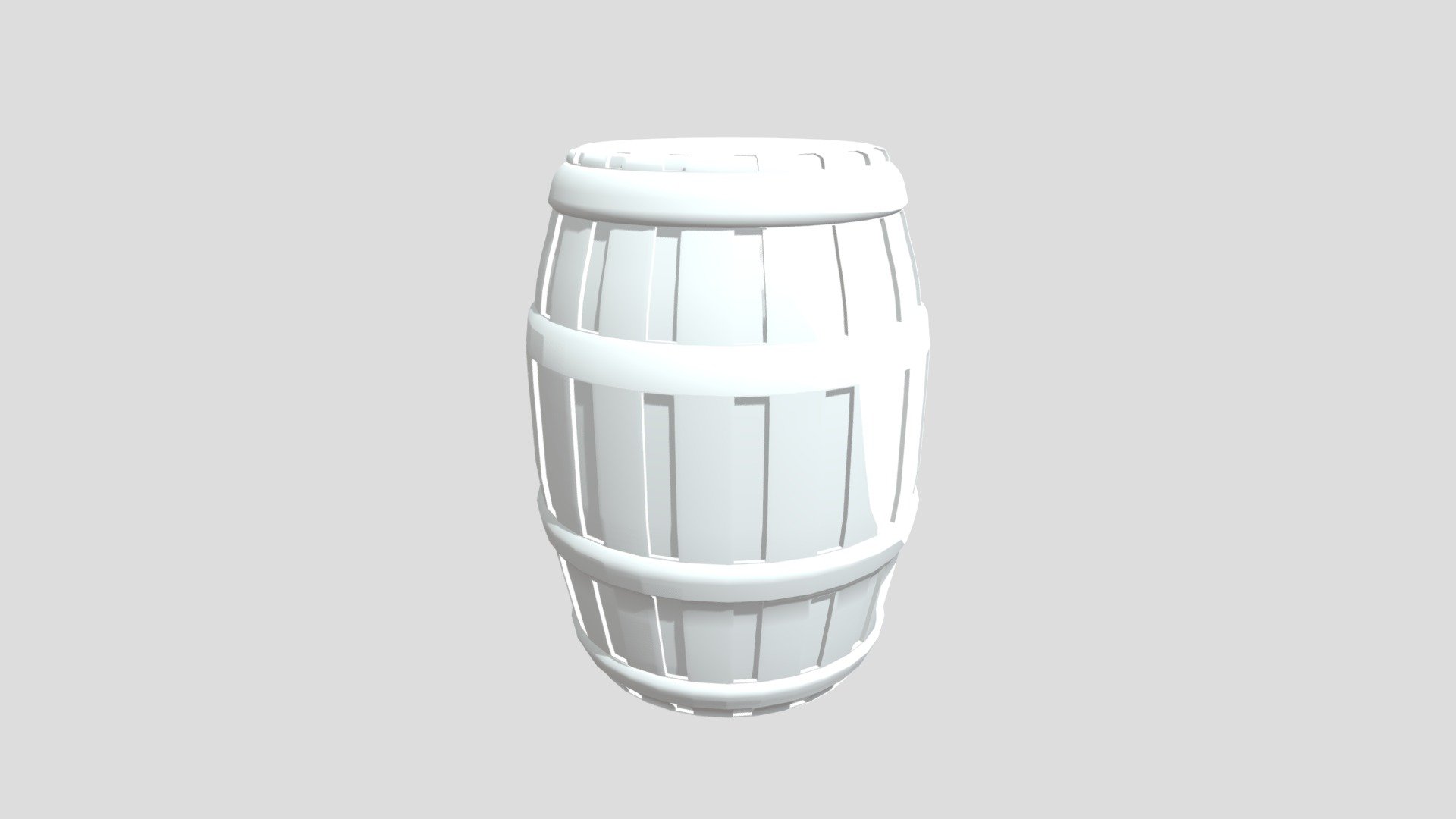 Low Poly Barrel - Download Free 3D model by MrDogeSuper [608730f ...