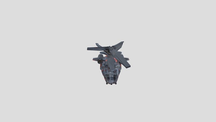 Da直升机 3D Model