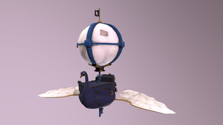 Swan Adventure 3D Model