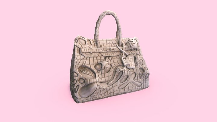 STONK BAG ( c l a y ) 3D Model