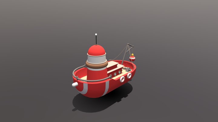 Boat 3D Model
