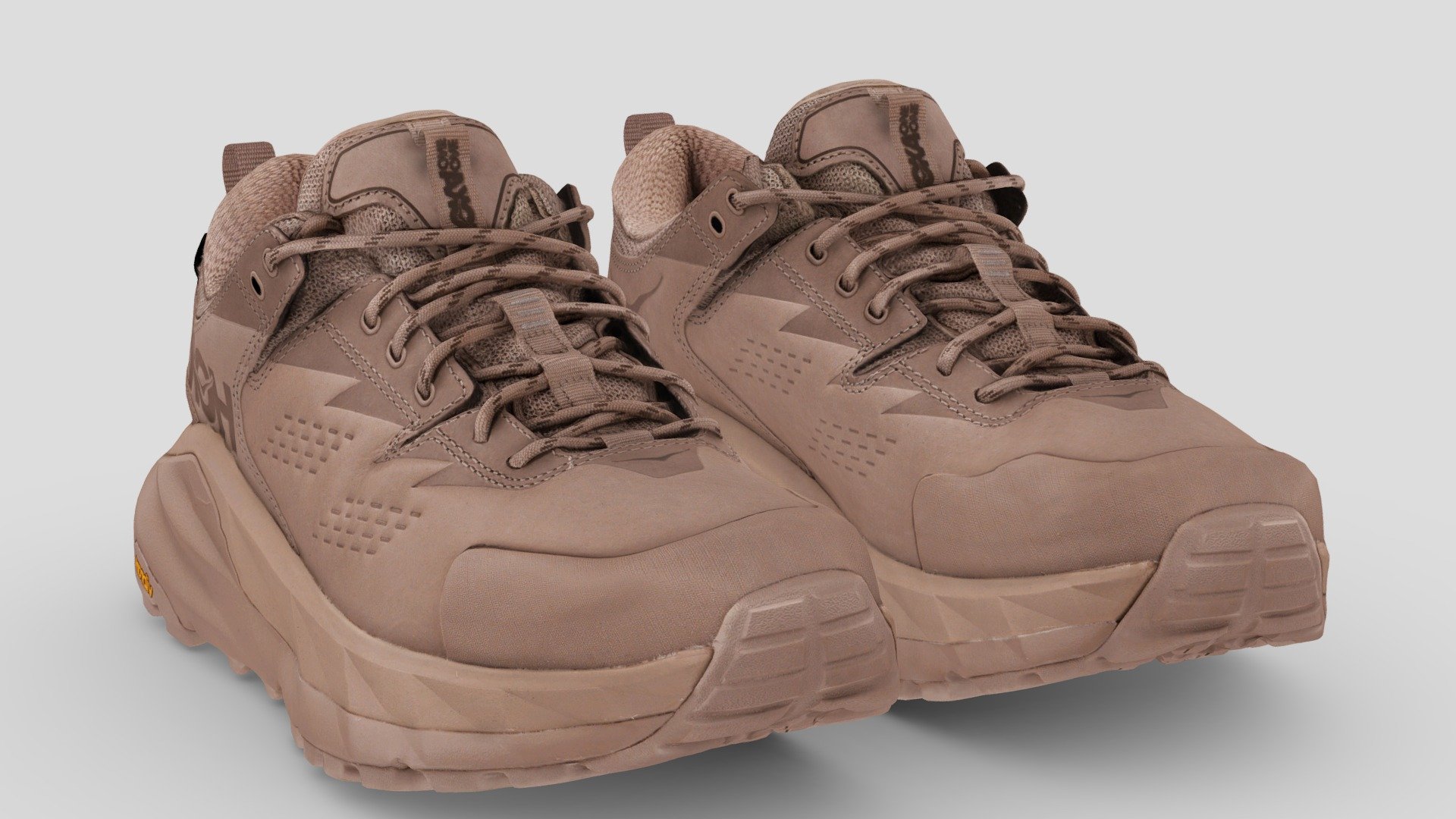 hoka kaha low taupe