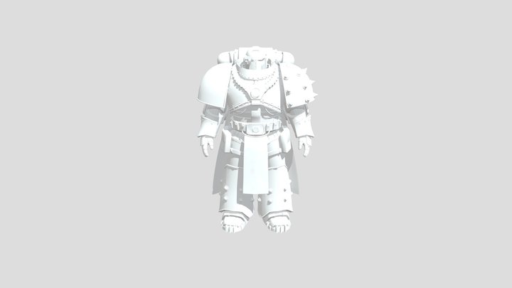 5.0 space marine 3D Model