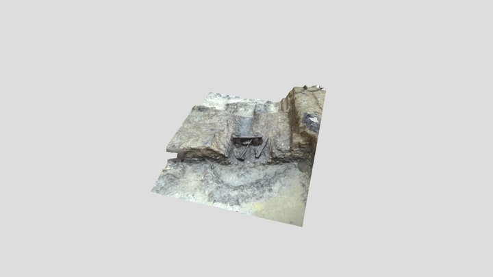 Ecluse en bois 3D Model