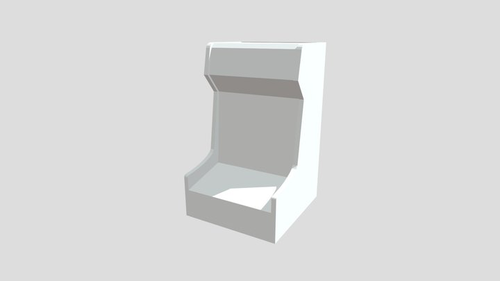 Arcade Cabinet Concept 3D Model