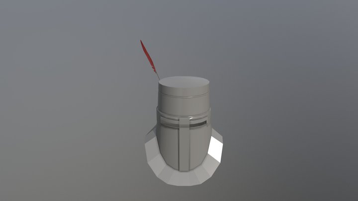 Solaire's Helmet 3D Model