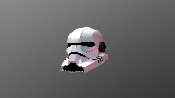 Stormtrooper Helmet Variation 3D Model