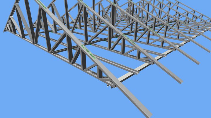Intermediate Ceiling Joist 3D Model